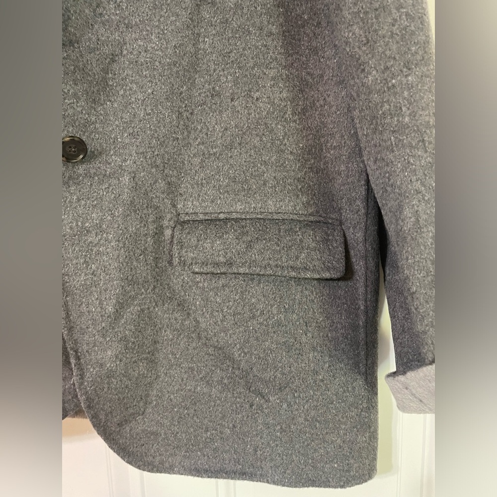 J. Crew Wool Blend Leighton Blazer Jacket Size 6 Gray - Picture 10 of 13